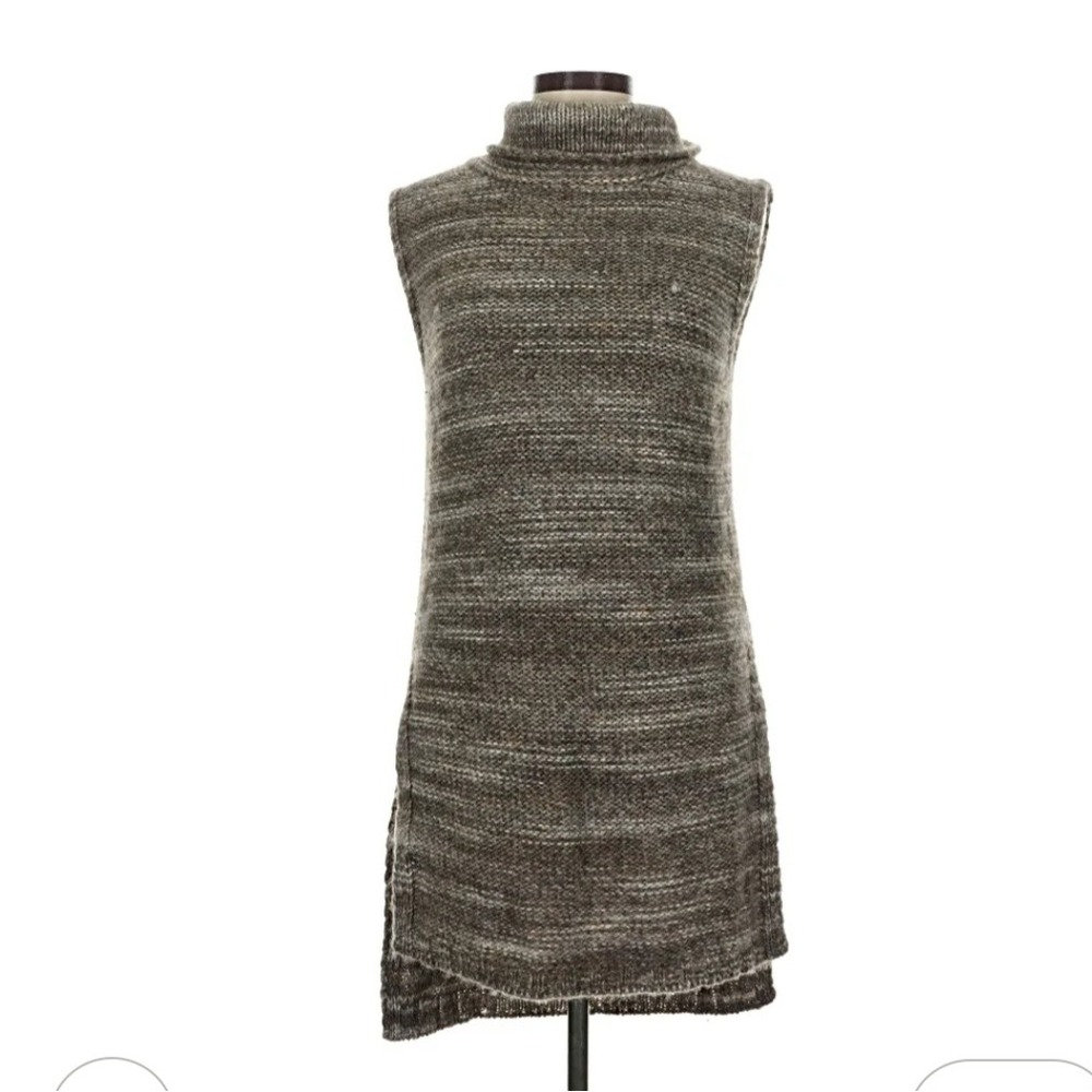 Massimo Dutti Italy Quiet Luxury Wool Alpaca Sweater Dress Sz S Cabin Gorpcore